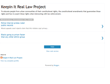 Tablet Screenshot of keepinitreallawproject.blogspot.com