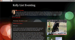 Desktop Screenshot of kellylisteventing.blogspot.com