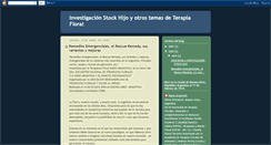 Desktop Screenshot of investigacionstockhijo.blogspot.com