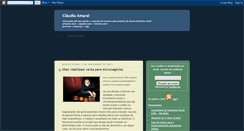 Desktop Screenshot of claudiamaral.blogspot.com