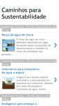 Mobile Screenshot of caminhossustentabilidade.blogspot.com