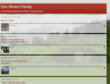 Tablet Screenshot of oursimonfamily.blogspot.com