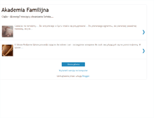 Tablet Screenshot of akademiafamilijna.blogspot.com