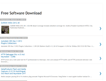 Tablet Screenshot of downloadfreesofware.blogspot.com