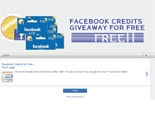 Tablet Screenshot of fb-credithacks.blogspot.com