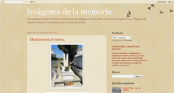 Desktop Screenshot of imagenesdememoria.blogspot.com