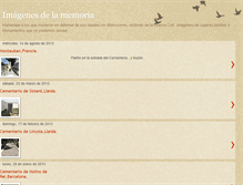 Tablet Screenshot of imagenesdememoria.blogspot.com