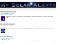 Tablet Screenshot of mysolaralerts.blogspot.com