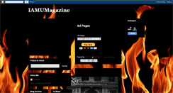 Desktop Screenshot of iamumagazine.blogspot.com