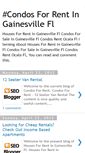 Mobile Screenshot of condosforrentingainesvillefl.blogspot.com