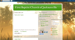 Desktop Screenshot of fbcjville.blogspot.com