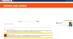 Desktop Screenshot of download-newgames.blogspot.com