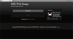 Desktop Screenshot of kisswebdesign.blogspot.com