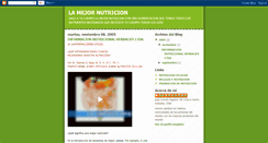 Desktop Screenshot of nutricionbalanceada.blogspot.com