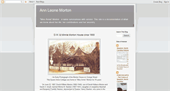 Desktop Screenshot of anniemorton.blogspot.com