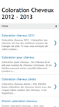Mobile Screenshot of colorationcheveux2011.blogspot.com