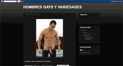 Desktop Screenshot of hombresgaysyvariedades-luis.blogspot.com