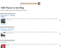 Tablet Screenshot of 1000placesblog.blogspot.com