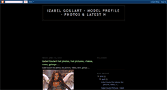 Desktop Screenshot of izabel-goulart-hot.blogspot.com