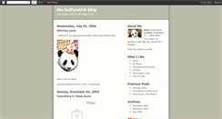 Desktop Screenshot of buttermypanda.blogspot.com