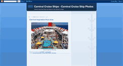 Desktop Screenshot of carnivalcruiseshipphotos.blogspot.com