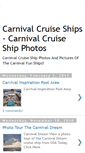 Mobile Screenshot of carnivalcruiseshipphotos.blogspot.com