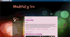 Desktop Screenshot of madrid-y-yo.blogspot.com