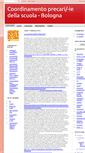 Mobile Screenshot of coordinamentoprecariscuolabologna.blogspot.com