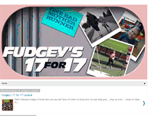 Tablet Screenshot of fudgeyrun.blogspot.com