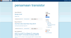 Desktop Screenshot of 4transistor.blogspot.com