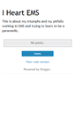 Mobile Screenshot of iheartems.blogspot.com