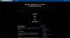 Desktop Screenshot of beawareofsurroundings.blogspot.com