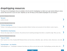 Tablet Screenshot of dropship2u.blogspot.com
