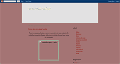 Desktop Screenshot of agentecomsaude.blogspot.com