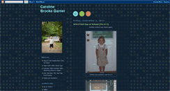 Desktop Screenshot of carolinebgarner.blogspot.com