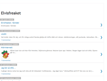 Tablet Screenshot of elvisfreaket.blogspot.com