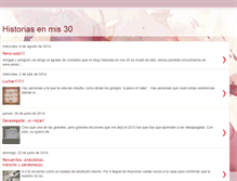 Tablet Screenshot of historiasenmis30.blogspot.com