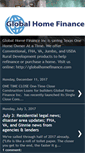 Mobile Screenshot of globalhomefinance.blogspot.com