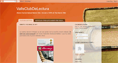 Desktop Screenshot of clubdelecturaapanarcisoller.blogspot.com