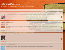 Tablet Screenshot of clubdelecturaapanarcisoller.blogspot.com