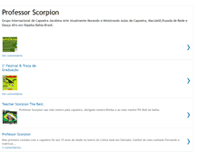 Tablet Screenshot of professorscorpion.blogspot.com