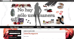 Desktop Screenshot of nohaysolounamanera.blogspot.com