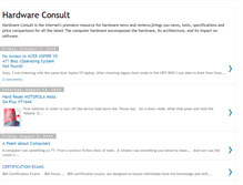 Tablet Screenshot of hardwareconsult.blogspot.com