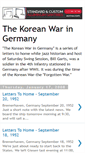Mobile Screenshot of koreanwaringermany.blogspot.com