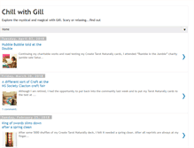Tablet Screenshot of chill-with-gill.blogspot.com