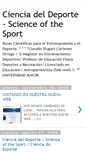Mobile Screenshot of cienciadeldeporte.blogspot.com