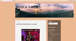 Desktop Screenshot of musicayartes.blogspot.com