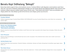 Tablet Screenshot of benalukopi.blogspot.com