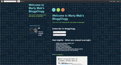 Desktop Screenshot of martymab.blogspot.com