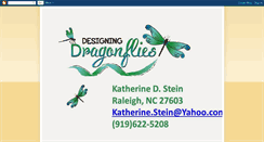 Desktop Screenshot of designingdragonflies.blogspot.com